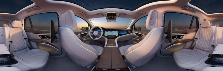 Інтер'єр EQS SUV.